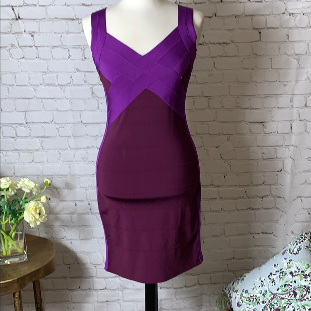 Express | Dresses | Sz M | Colorblock Bandage